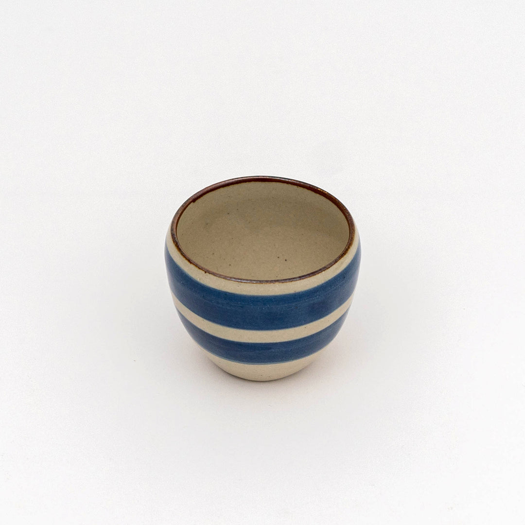 Bread and Rice Project designed by Mio Hishinuma Mino Ware Handmade Tea Cup - Line