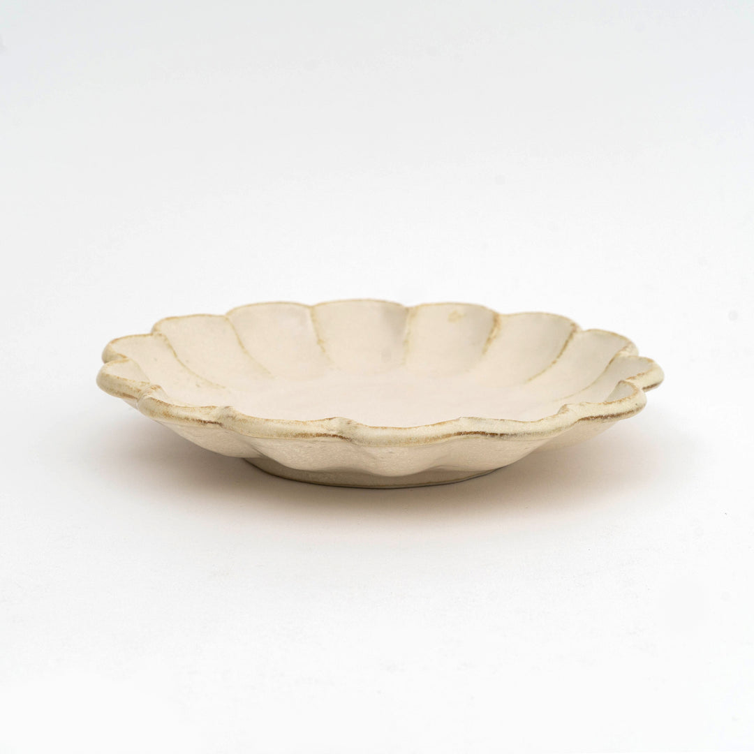 RINKA BOWL BY KANEKO KOHYO White Rinka Bowl Plate