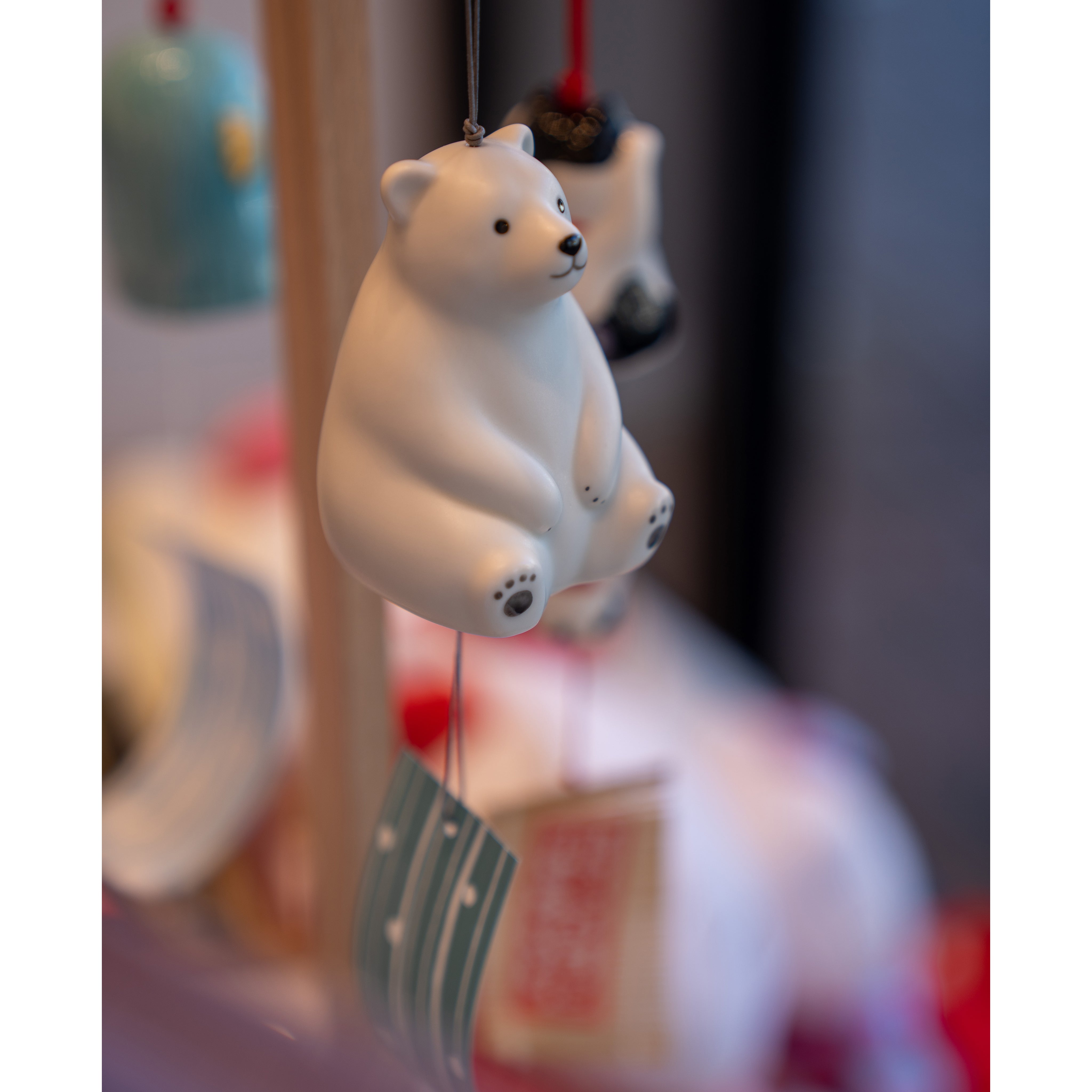 Yakushi Kiln Seto Wind Chimes - Polar Bear 药师窑 风铃 – Great Zakka