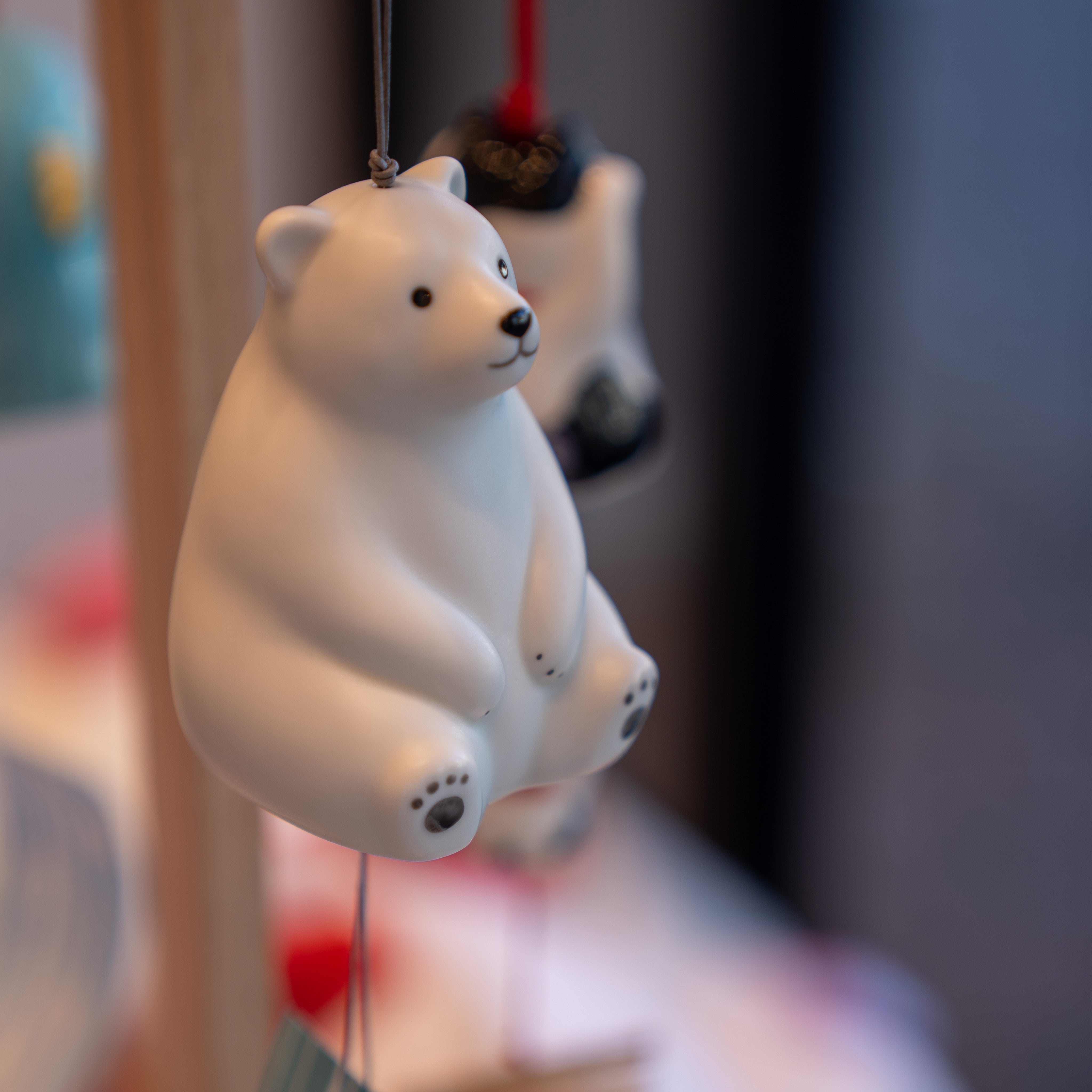 Yakushi Kiln Seto Wind Chimes - Polar Bear 药师窑 风铃 – Great Zakka