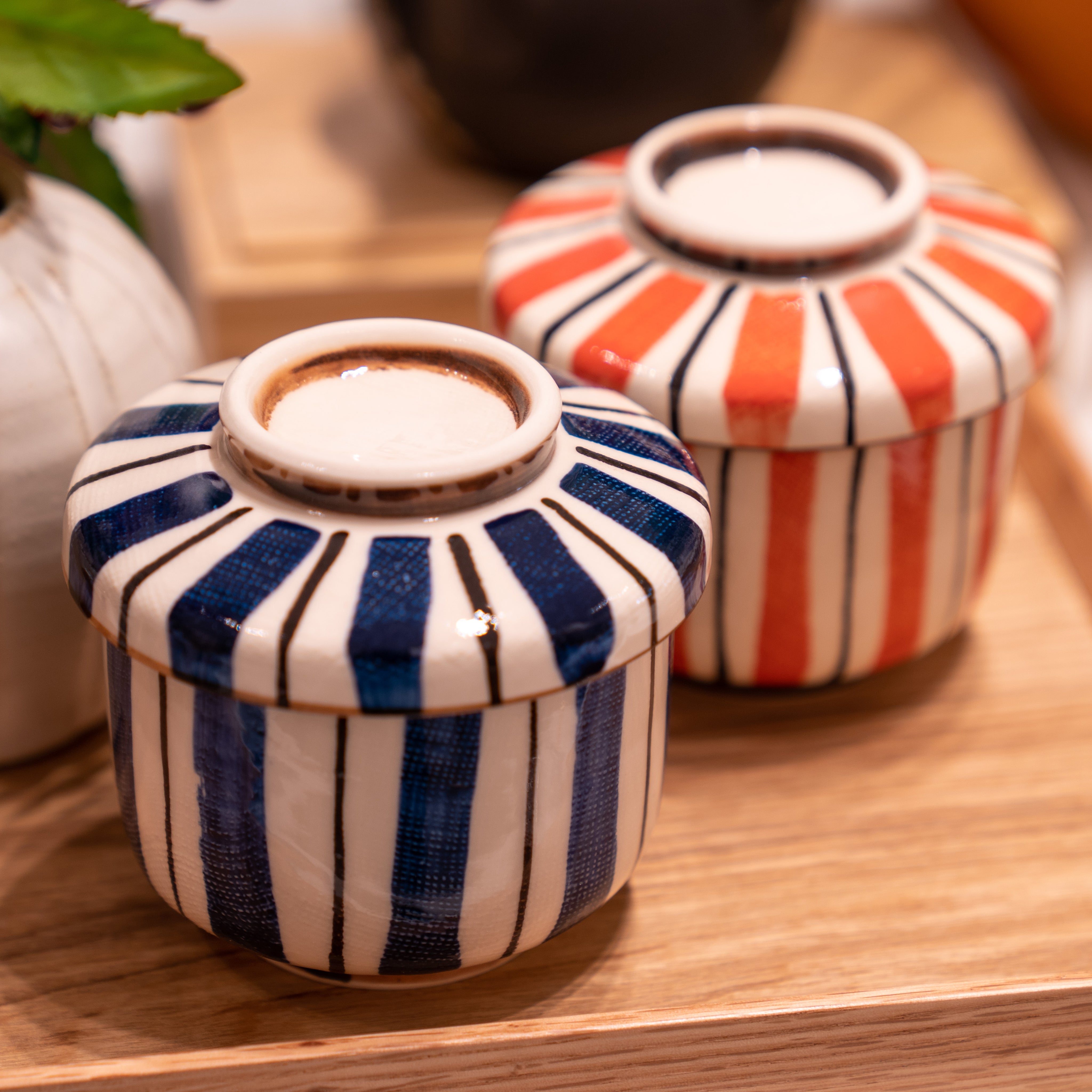 Handmade Japanese Ceramic Seto Chawanmushi Cup|Great Zakka New York