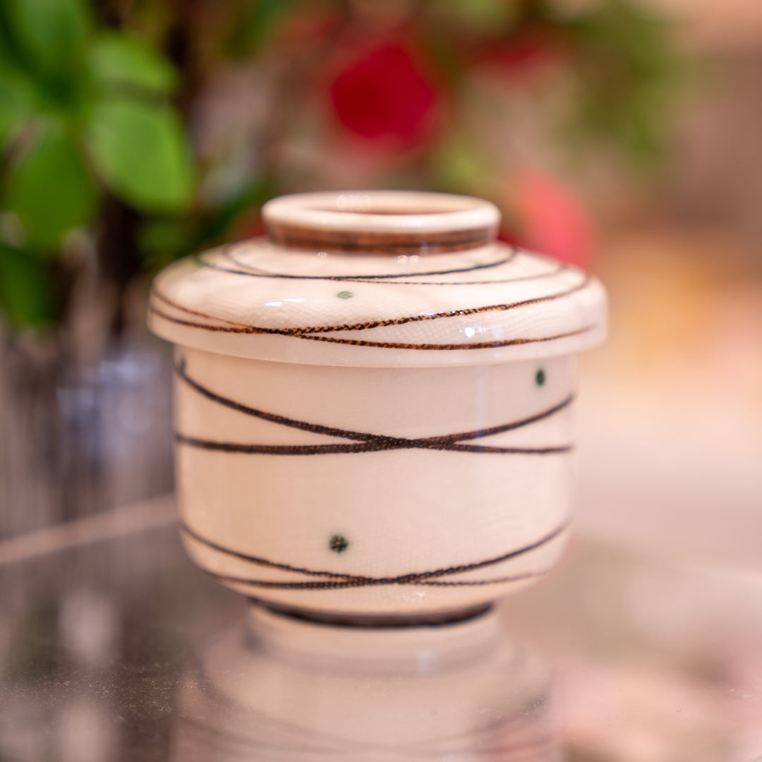 Handmade Seto Ware Chawanmushi Cup