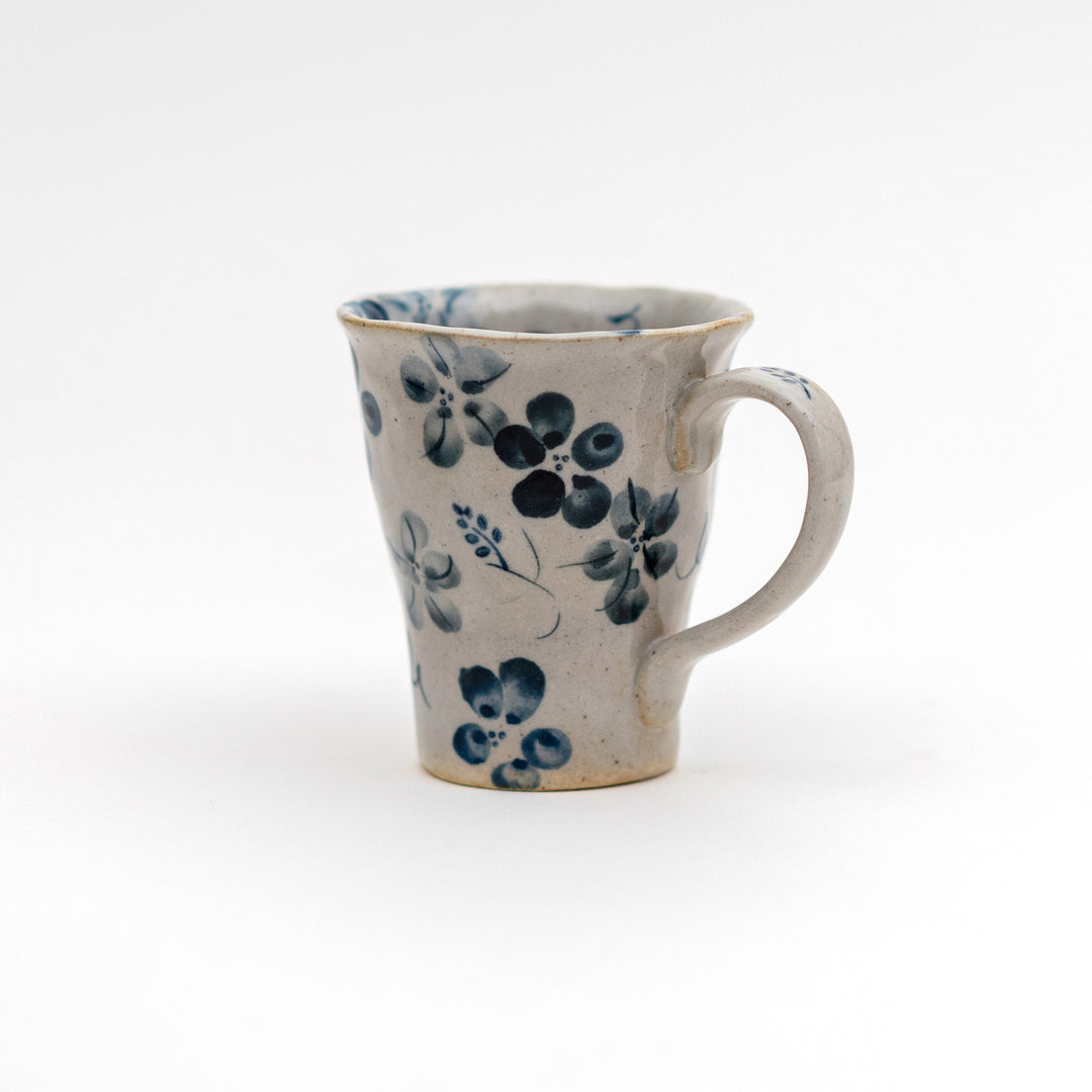 Mino Ware Handmade Flower Mug