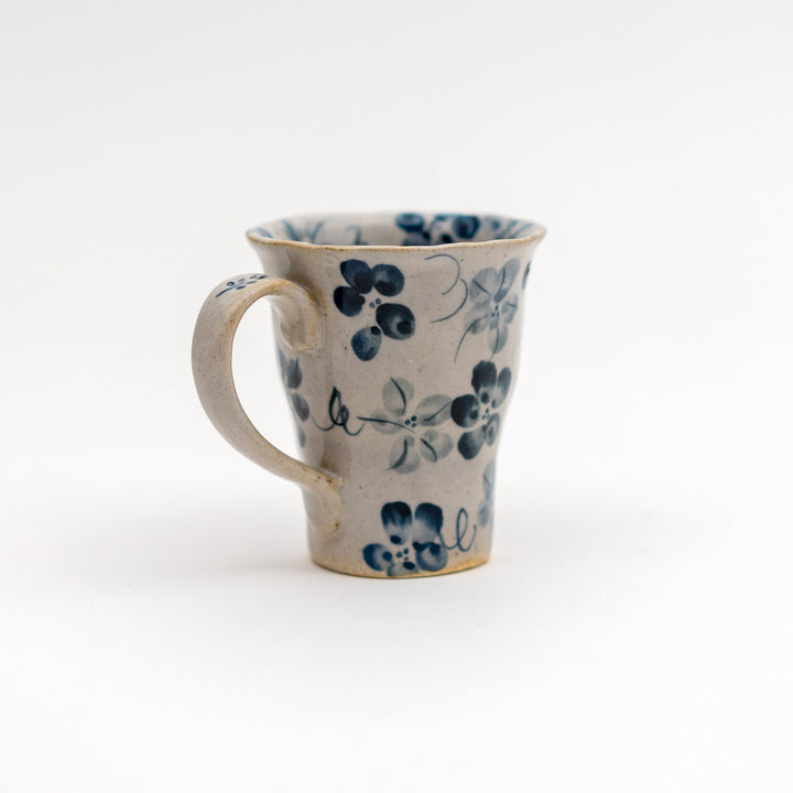 Mino Ware Handmade Flower Mug