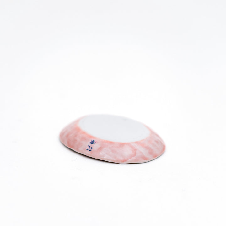 Mino Ware Handmade Yayoi-hana Sakura Pink Small Plate