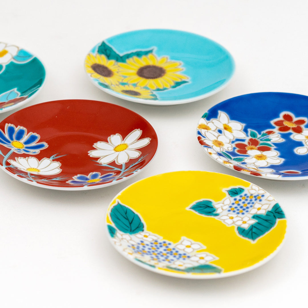 sunflower plate daisy plate ring dish decoration dish accessory plate japanese style tableware made in japan