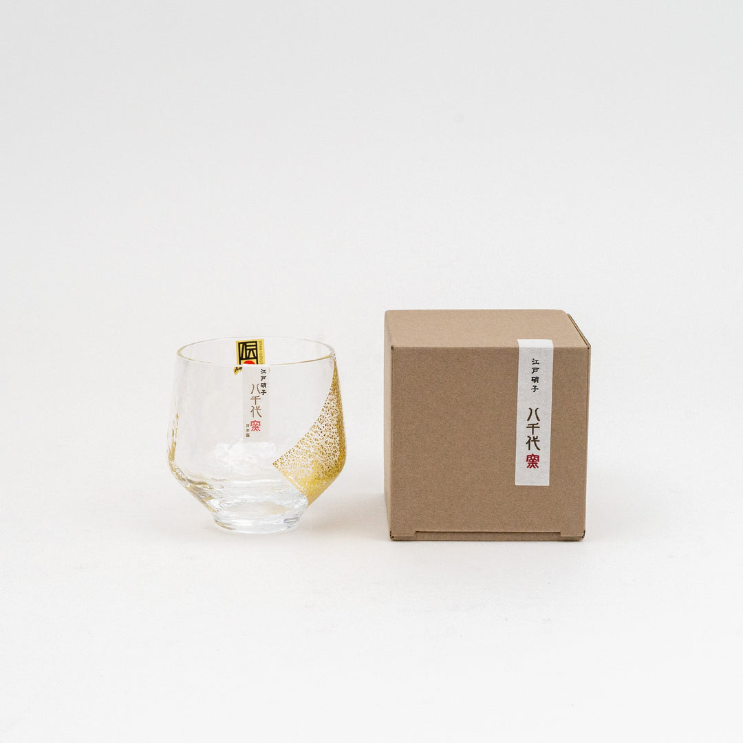TOYO SASAKI Edo Glass Yachiyo Kiln Sake Cup Spirit Glass