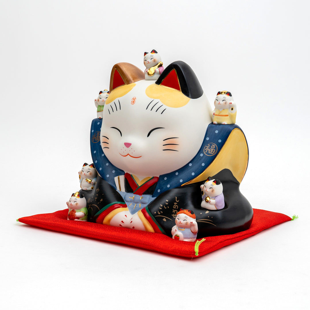 Tokoname Maneki neko Gold Japanese Lucky cat Piggy bank any size Made in  Japan - Manekineko Ai