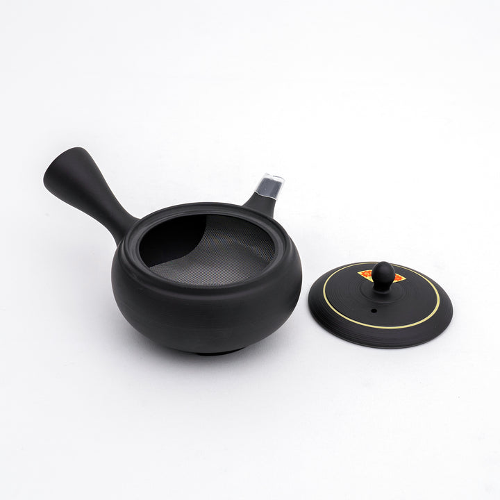 Japanese Kyusu Tokoname Yaki Teapot - Black 230ml