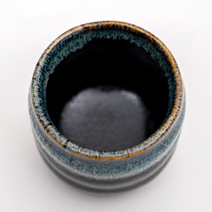 Mino Ware Handmade Tenmoku Japanese Tea Cup