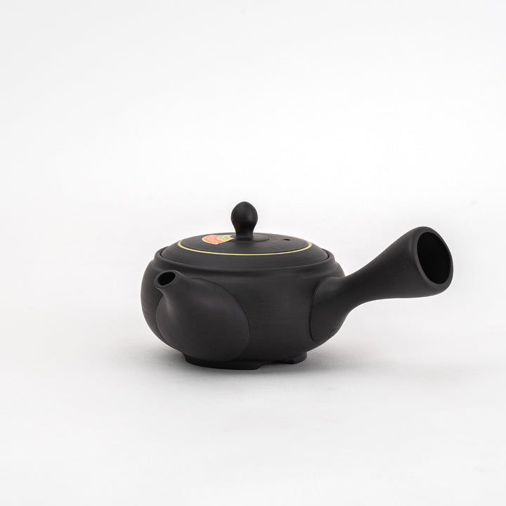 Japanese Kyusu Tokoname Yaki Teapot - Black 230ml