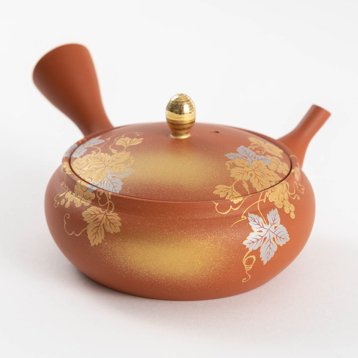 Handmade Tokoname x Kutani Japanese Teapot