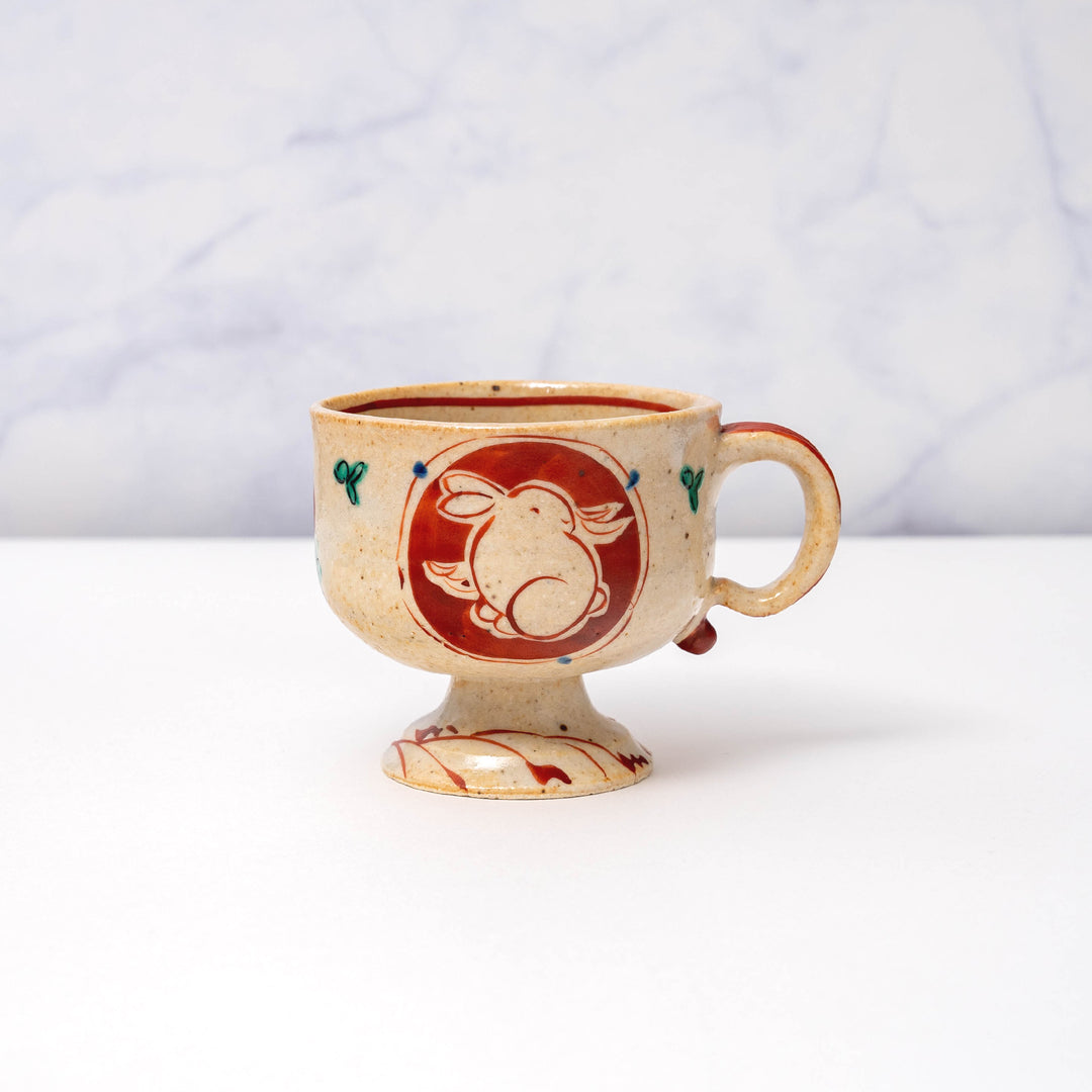 Zoho-gama Handmade Rabbit Coffee Mug Goblet