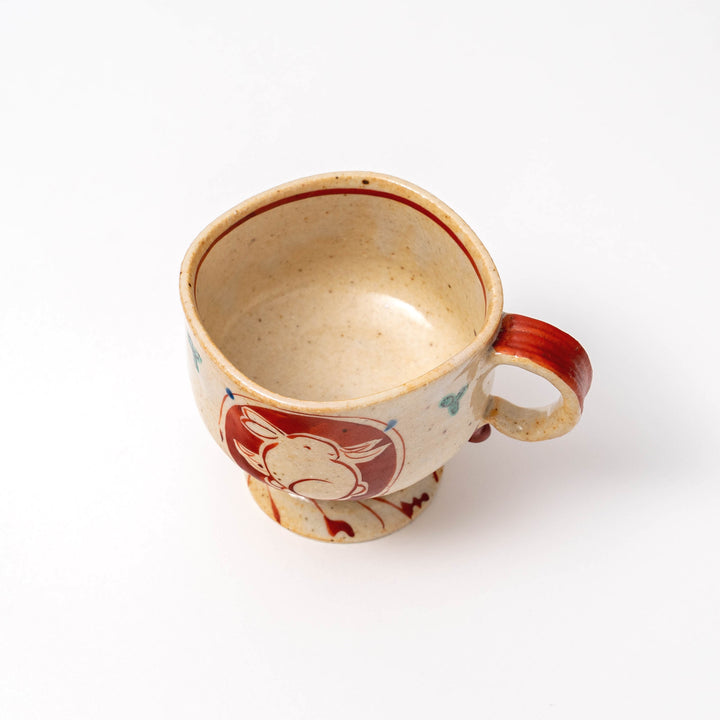 Zoho-gama Handmade Rabbit Coffee Mug Goblet