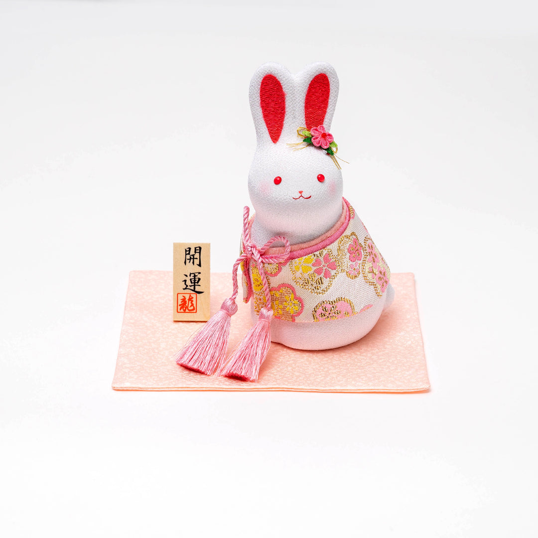 Handcrafted Adorable Rabbit Figure Zodiac Sign Year of Rabbit - R67