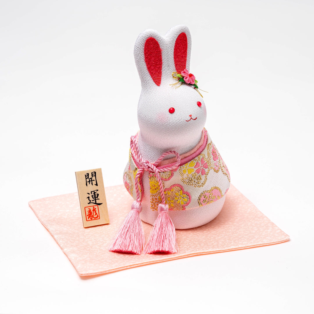 Handcrafted Adorable Rabbit Figure Zodiac Sign Year of Rabbit - R67