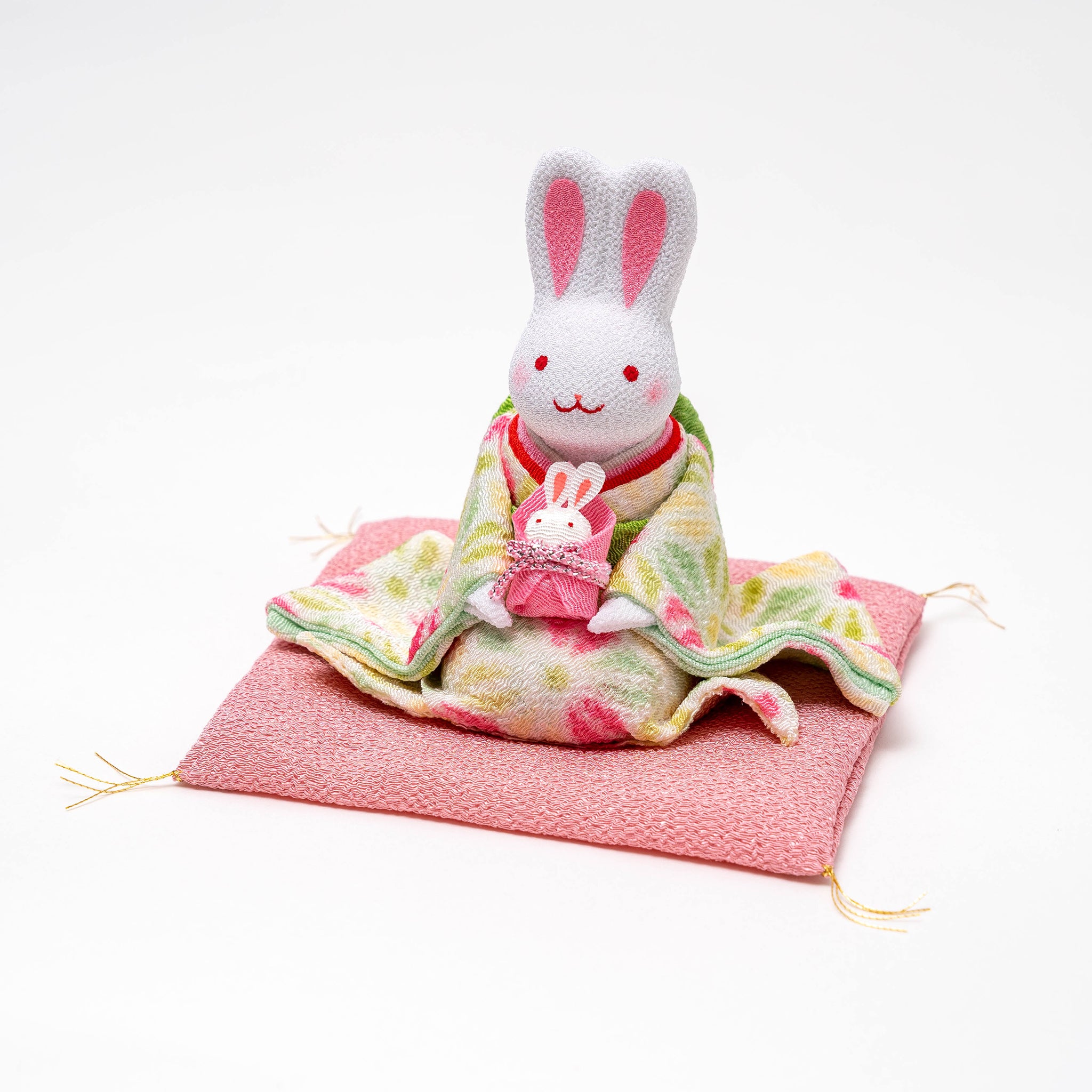 Handcrafted Adorable Rabbit Figure Kimono Rabbit - R62 – Great Zakka