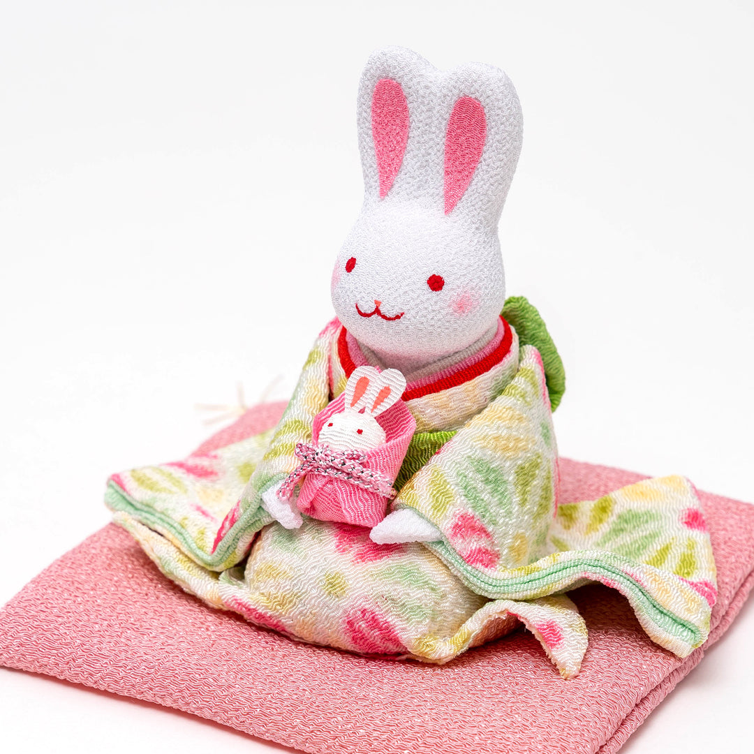 Handcrafted Adorable Rabbit Figure Kimono Rabbit - R62 – Great Zakka