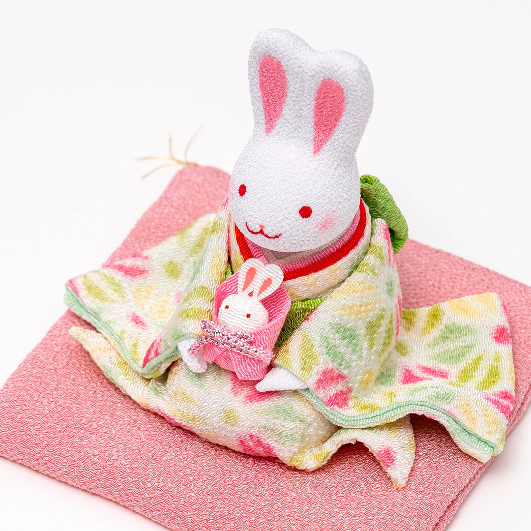 Handcrafted Adorable Rabbit Figure Kimono Rabbit - R62 – Great Zakka