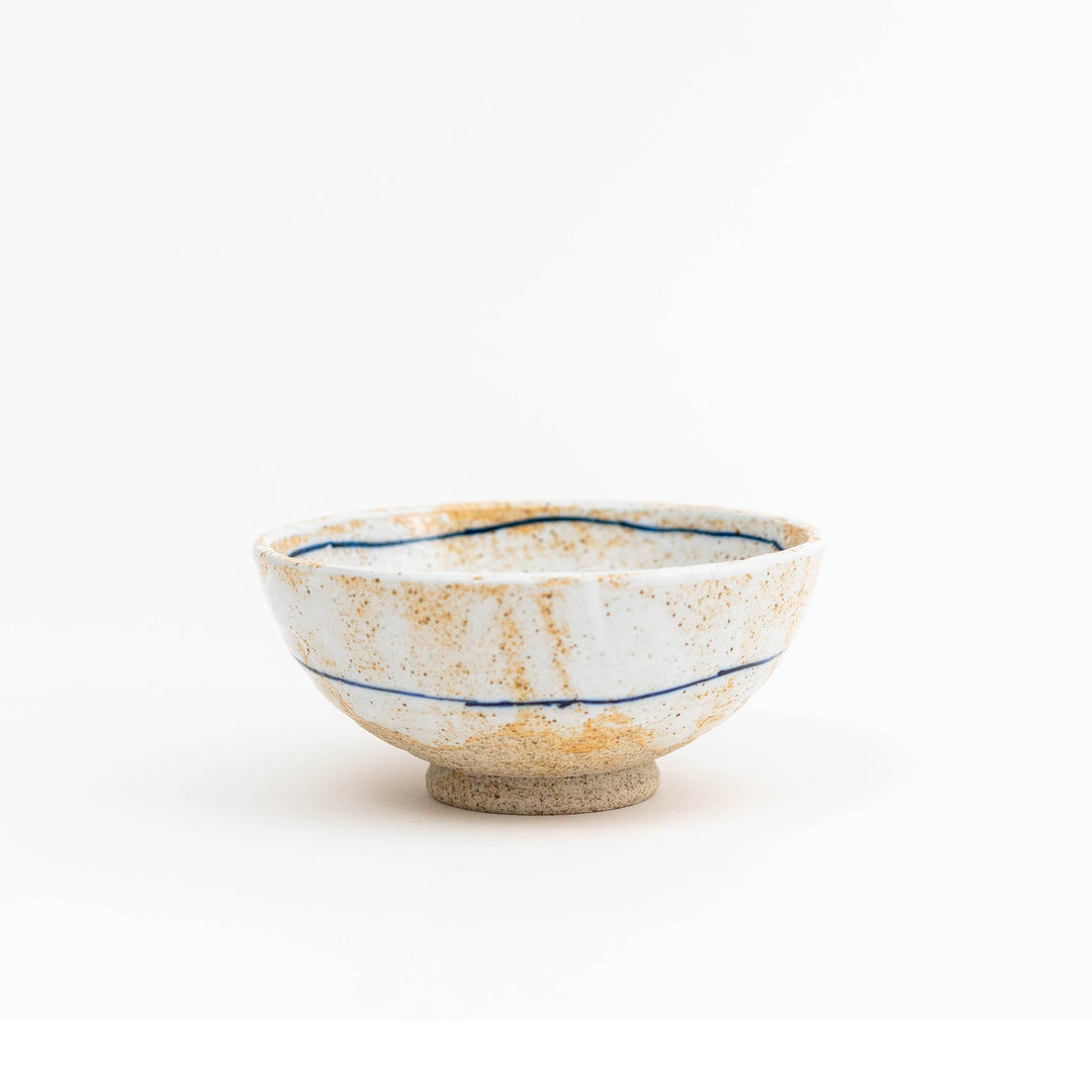 Shino Glaze Rice Bowl Large - Great Zakka