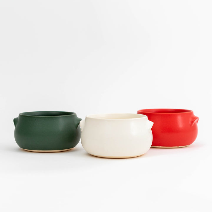 Color Onion Soup Gratin Bowl - Green - Great Zakka