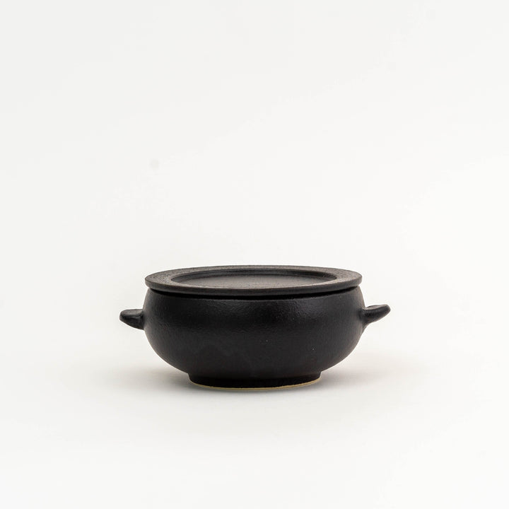 Cereal Bowl With Handles - Black