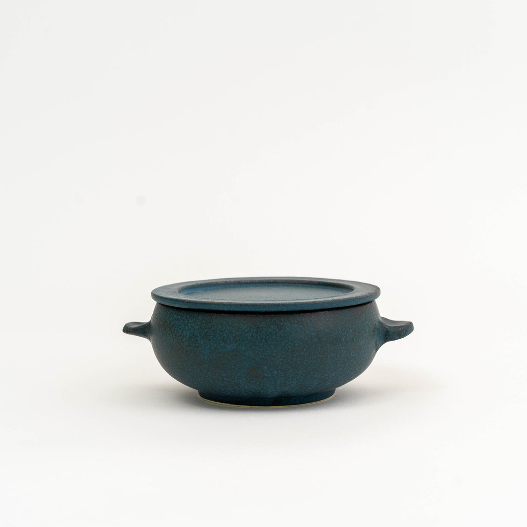 Cereal Bowl With Handles - Navy - Great Zakka