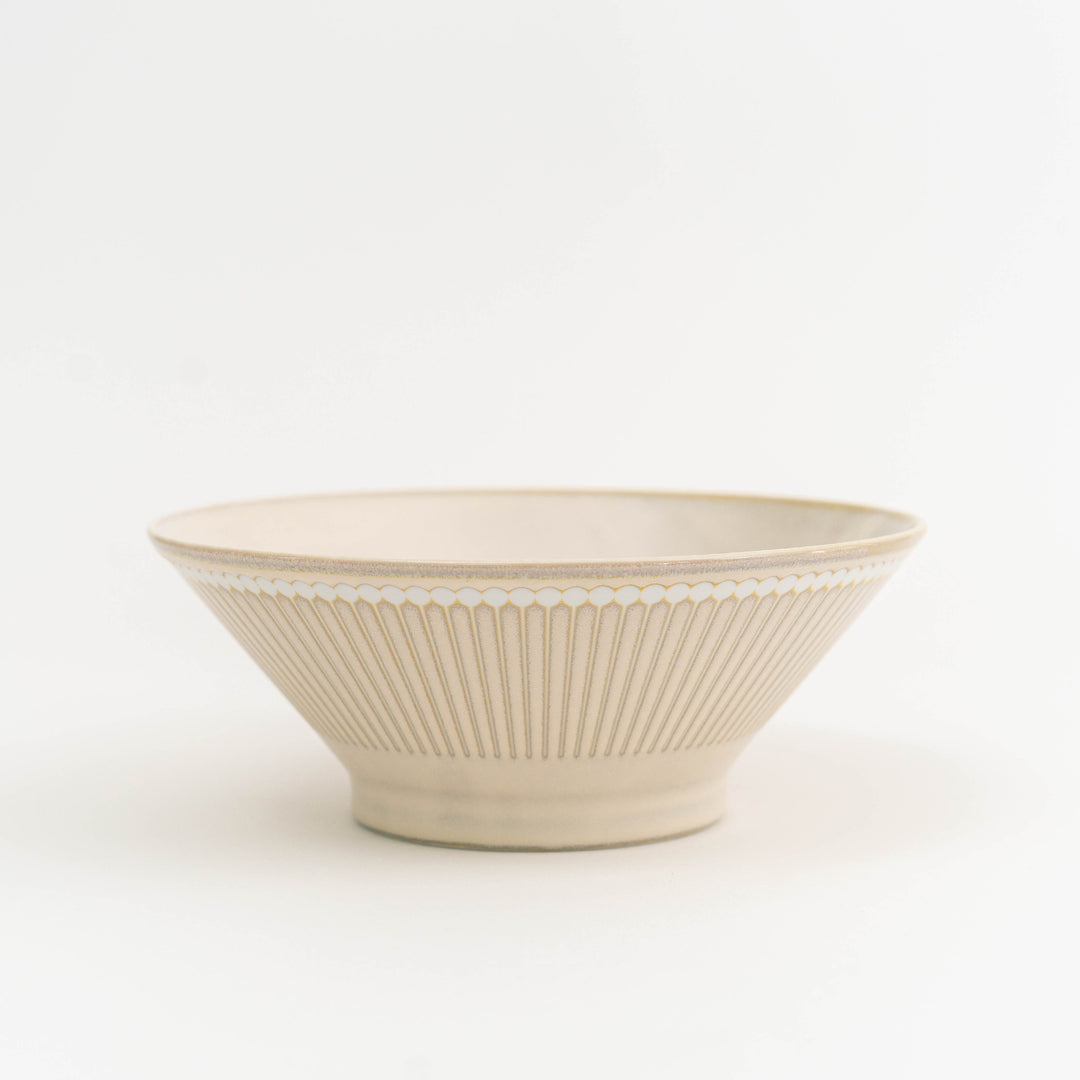 Tokusa Light-Weight Ramen Bowl - White - Great Zakka
