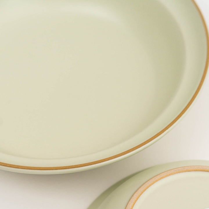 Mino Ware Edge Line Plate - Beige