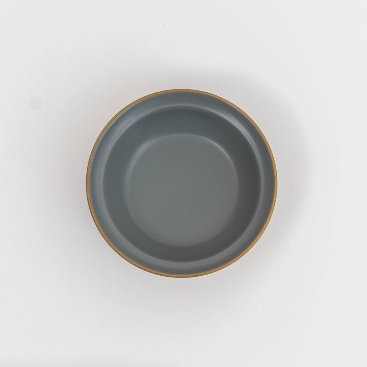 Mino Ware Edge Line Plate - Gray