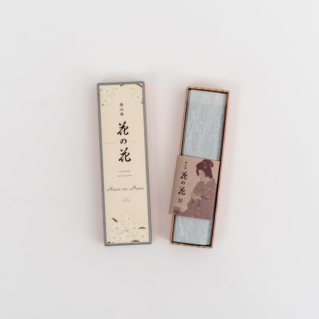 HANA-NO-HANO Incense 40 Sticks - Lily