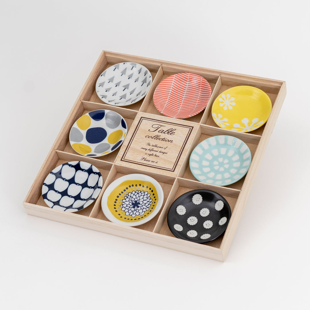 scandi mini dish wooden box gift set