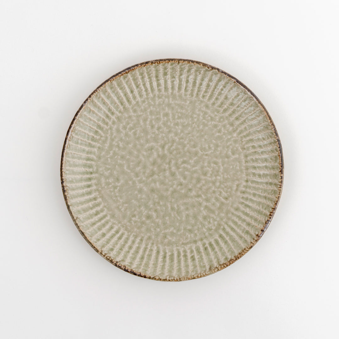 Japanese Kiln Change Bowl and Plate and Platter