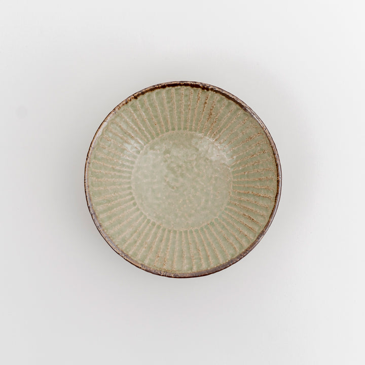 Japanese Kiln Change Bowl and Plate and Platter