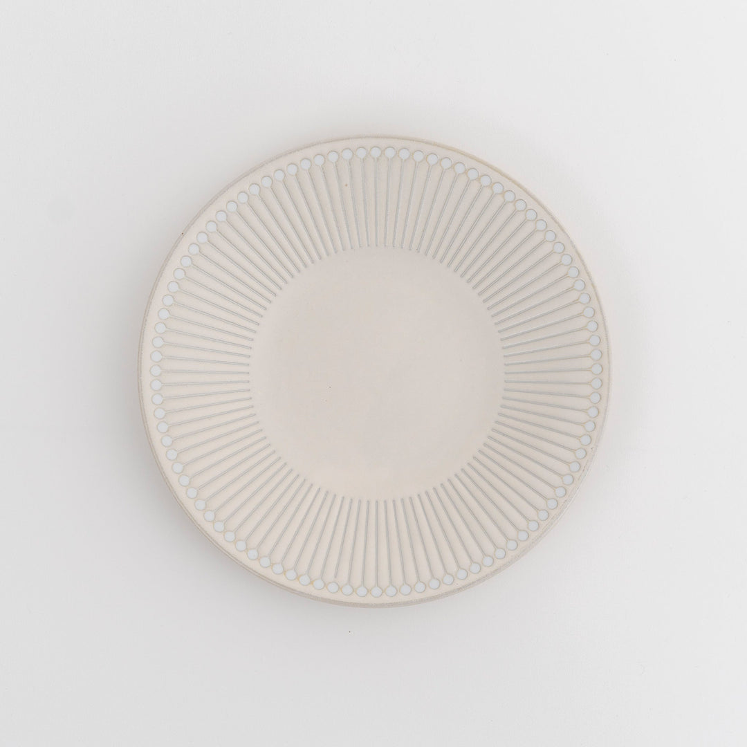 Mino Ware Lightweight Dessert Plate | Beige