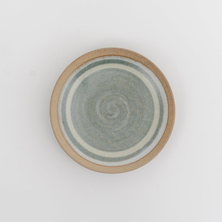 Japanese Handcrafted Plate 16cm - Green