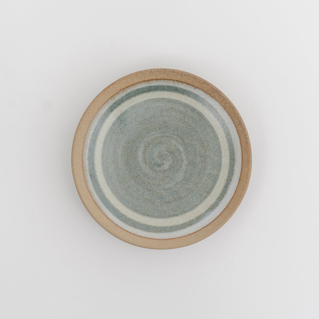 Japanese Handcrafted Plate 16cm - Green