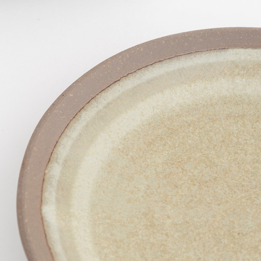 Japanese Handcrafted Plate 16cm - Beige