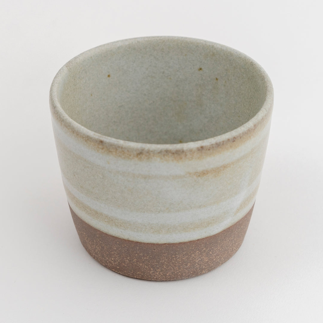 Japanese Handcrafted Tea Cup - Beige