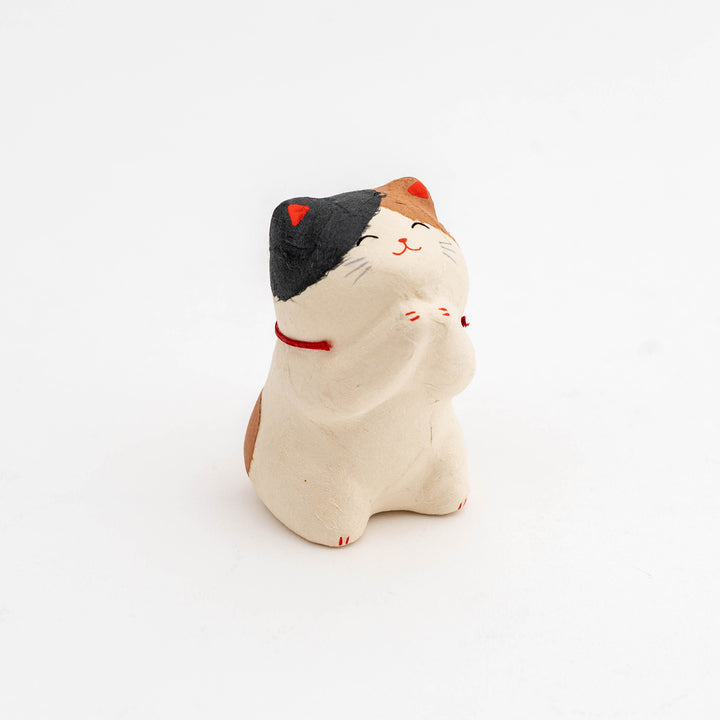 Japanese Paper Begging Cat Ornament Thank You Gift