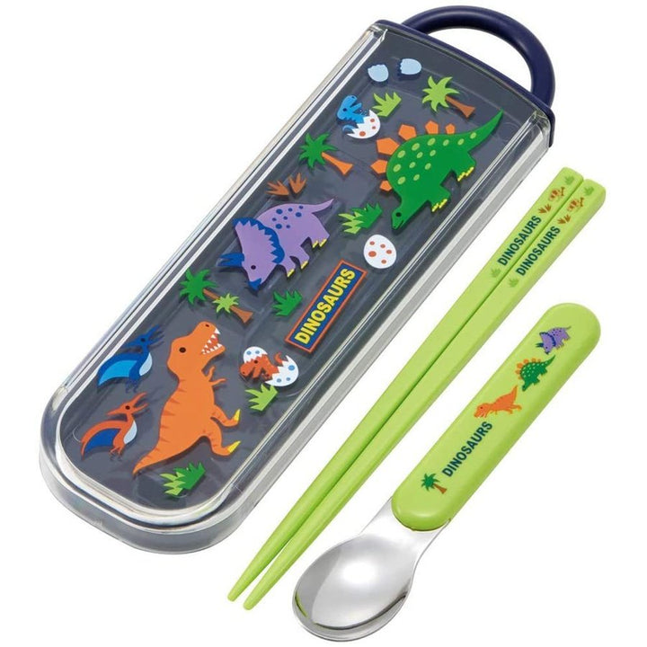 SKATER Skater Chopsticks Spoon Combination Set